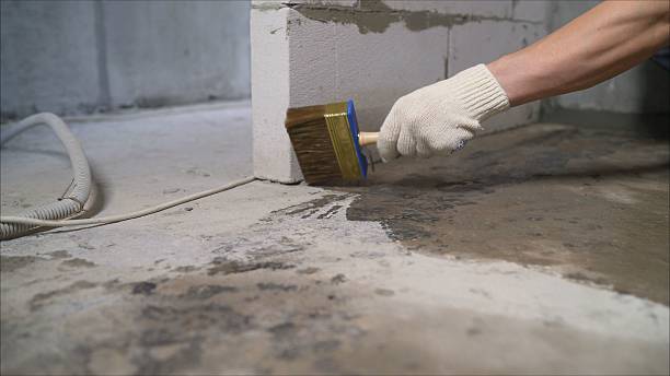 SJ Waterproofing Pros Waterproofing coverage map for Ossian, IN and surrounding area